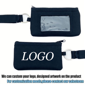 Cartera Personalizada para Hombre y Mujer, Monedero con Porta Tarjetas <span class=keywords><strong>de</strong></span> Crédito e Identificación, Cartera <span class=keywords><strong>de</strong></span> Diseño para Dama, Mini Monedero con Llavero - Product Image 4