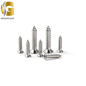 Tornillos Autorroscantes de Acero Inoxidable 304 Guanlian, Tornillos Autorroscantes con Cabeza Avellanada <span class=keywords><strong>M1</strong></span> M2 M3 M4 M5 M6 M7 M8 - Product Image 3
