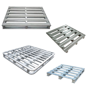 Palette en acier robuste pour pièces automobiles, haute capacité de charge, pour atelier automobile, gestion d'entrepôt de pièces détachées - Product Image 1