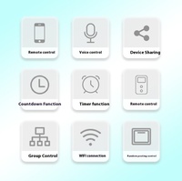 EWelink WiFi Smart Switch Contrôleur de minuterie à distance sans fil avec commande vocale Max. Courant 10A