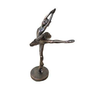 37.5cm <span class=keywords><strong>Ballerine</strong></span> Sculpture <span class=keywords><strong>Classique</strong></span> Pose Résine Ballet Fille Figurine - Product Image 2