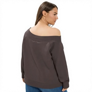 T-shirt court de sport en coton pour femme, coupe ample, vente en gros, prix abordable - Product Image 3