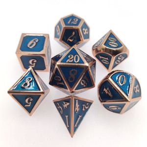 Accessoires de jeux de société Cubes dés en métal de haute qualité pour jeux de table de divertissement - Product Image 1