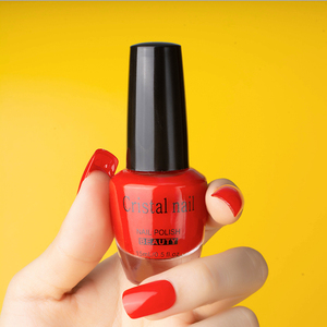 Esmalte de Uñas Cristal Nail, Marca Privada Personalizada, Larga Duración de 14 Días, Botella de Vidrio de 15 ml, Esmalte de Uñas Básico para Mujer - Product Image 1