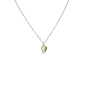 Pendentif tendance avec breloque en acier inoxydable 316L plaqué or, design durable et résistant - Product Image 1