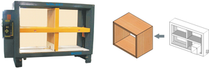 Machine à tenonner CNC FUMA MH-2545 avec moteur de pompe et engrenage, puissance 3 kW, capacité 1 min/boîte, longueur maximale 2500 mm, longue durée de vie, pour le travail du bois - Product Image 2