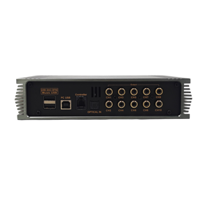 โปรเซสเซอร์เสียงรถยนต์ DSP ปรับแต่ง EQ 31 แบนด์ 8CH อินพุต 10CH เอาต์พุต รองรับการดีบักผ่านแอพและพีซี ผู้ผลิต OEM ODM - Product Image 5