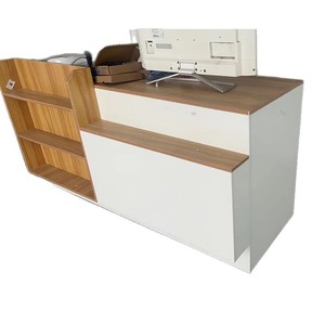 Cửa hàng tiện lợi quầy bar cửa hàng nhỏ Kệ siêu thị thanh toán truy cập cho Snack cửa hàng văn phòng phẩm cửa hàng tiếp tân bàn - Product Image 3