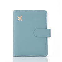 Anpassen Logo Rfid Luxus Designer PU Leder Familie Reise Brieftasche Pass halter Sublimation Pssport Cover Rohlinge