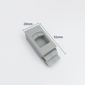 Durable <strong>Plastic</strong> Flush Pull <strong>Latch</strong> HJ Industrial Control Panel Toggle Hasp Lock for Cabinet Equipment Box <strong>Door</strong> PA Hasp <strong>Latch</strong> - Product Image 5