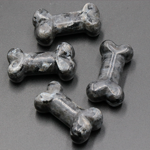 หินควอตซ์ธรรมชาติขนาด 35 มม. รูปกระดูกสุนัขแกะสลัก สำหรับทำเครื่องราง ตกแต่งบ้าน ของประดับตกแต่งรูป<span class=keywords><strong>กระดูก</strong></span> - Product Image 5