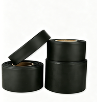 Tube thermorétractable noir de grand diamètre 70 millimètres, gaine thermorétractable écologique conforme RoHS