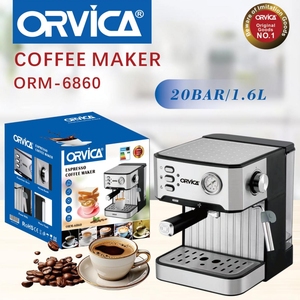 Cafetera Espresso Eléctrica de 20 Bares, Semiautomática, para una Taza, Uso Doméstico y Hotelero, Carcasa de Acero Inoxidable, Enchufe Estadounidense/Europeo - Product Image 3