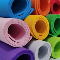 Feuille de mousse EVA 3mm 50*50cm avec 28 couleurs en stock Fournitures de bricolage pour la décoration murale de la maternelle Mousse pour Made Big Flower