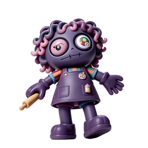 Figurine de collection personnalisée OEM en PVC, figurine d'action anime en vinyle ABS, jouet de créateur Zombie Girl, vente en gros directe usine - Product Image 1