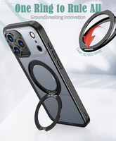 Nouvelle coque de téléphone antichoc pour iPhone 17 16 15 Pro Max 14 13 Pro avec chargement magnétique et béquille réglable