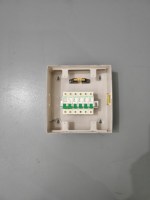Boîte de distribution d'alimentation 6 voies 230/400V IP40 étanche en PVC avec coque métallique pour usage extérieur/intérieur, montage mural, certifiée CE