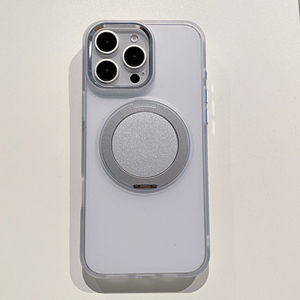 Matte Mờ 360 Xoay Khung Nhẫn Chủ Điện Thoại Trường Hợp Đối Với iPhone 16 15 Pro Max - Product Image 4