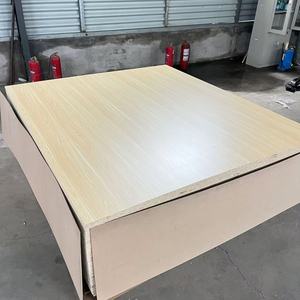 Kích thước lớn 7 * 9ft 6 * 9ft 6 * 8ft melamine ván dăm hoàn thành sóng trắng mDP cho đồ nội thất trong bán flakeboard cho đồ nội thất - Product Image 2
