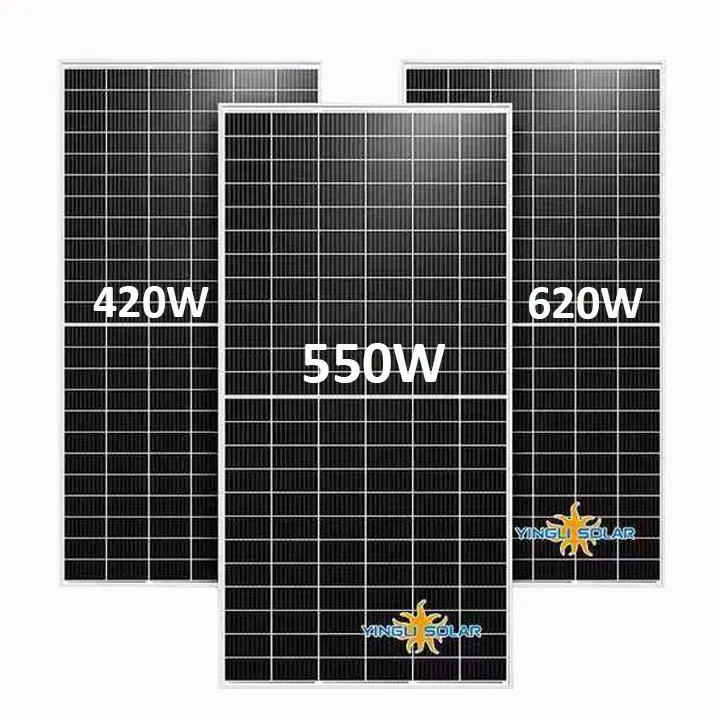 Yingli 550W 650W 655W 660W 665W 670W 3.0 Plus Design Perc tipo celle 144 monocristalline pannello solare