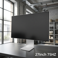 Monitor de Escritorio Empresarial de 27 Pulgadas, 4K, 75Hz, Panel IPS, 100% sRGB, Tiempo de Respuesta de 1ms, Apto para Diseño, Edición, Fotografía, etc.