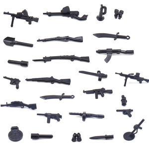 500 + pièces Mini arme militaire Pack accessoires Kits sac jouets soldat tactique guerre armée pistolet équipement engins ensembles bloc de construction - Product Image 4