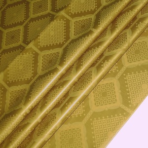 Tissu africain Bazin Riche 2026 original de 160 cm de large, textile FEITEX Super <span class=keywords><strong>Magnum</strong></span> Gold Cotton Damask Shadda Tissu Africain - Product Image 3