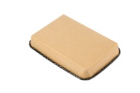 Boîte carrée en papier kraft brun Sakura SM7-1105 de qualité supérieure à prix d'usine, plateau à sushi robuste pour plats à emporter