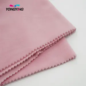Yongying 2023 Newest Professional Supply Soft Hand Feeling Muslim Female Dress 100% Polyester Jet Black Nida Fabric For Abaya