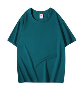 Oferta al por mayor: Camiseta base para impresión DTG, MOQ bajo, camiseta sin etiquetas de alta densidad, camiseta de 260 g/m² de peso pesado, en stock, lista para envío. - Product Image 5