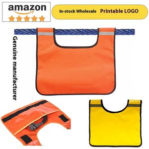 오프로드 트레일러 용 비상 도구 키트 노란색 나일론 행잉 로프 댐퍼 반사 스트립 경고 케이블 플래그 윈치 댐핑 패드 - Product Image 6