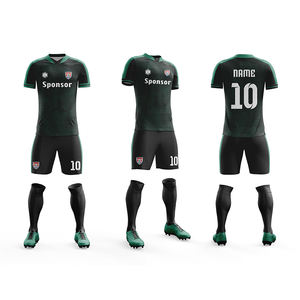 Özelleştirilebilir rahat hızlı kuru futbol kıyafetleri yüksek kaliteli dijital baskı ekibi oyunu futbol formaları kitleri OEM futbol forması - Product Image 2