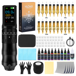 Profesional nueva llegada <span class=keywords><strong>precio</strong></span> al por mayor <span class=keywords><strong>de</strong></span> alta calidad kits <span class=keywords><strong>de</strong></span> pluma <span class=keywords><strong>de</strong></span> <span class=keywords><strong>tatuaje</strong></span> inalámbrico <span class=keywords><strong>completo</strong></span> y <span class=keywords><strong>equipo</strong></span> - Product Image 1