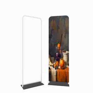 Back Drop Stand Booth Ez Tube Banner Stands Tension Fabric Display