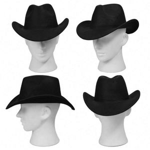 Sombrero Fedora de Algodón Transpirable con Borde Ancho, Estilo Vaquero Retro con Estampado de Vaca, Novedad Otoño-Invierno 2025, para Fiestas y Actividades al Aire Libre - Product Image 6