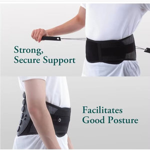 <span class=keywords><strong>Deluxe</strong></span> Đôi Kéo thắt lưng hỗ trợ vành đai thấp hơn đau lưng cứu trợ trở lại hỗ trợ Brace - Product Image 4