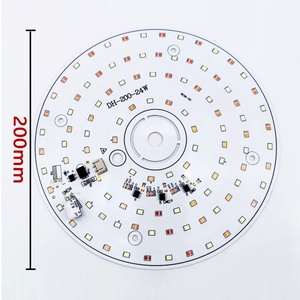 Carte de circuit imprimé LED ronde multi-usages pour éclairage général et usage horticole spécialisé - Product Image 6
