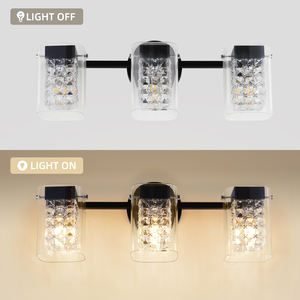 <b>Modern</b> Luxury Crystal LED <b>Wall</b> Lamp <b>Indoor</b> Vanity <b>Lighting</b> Fixture For Living Room Staircase Bathroom Hotel Decoration - Product Image 4