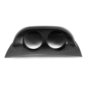 Marco de plástico de 2 pulgadas con doble orificio para montaje en panel de instrumentos, para autos de carreras, uso general - Product Image 2