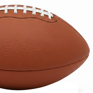 Ballons de football américain professionnels personnalisés pour l'entraînement et la pratique, taille sur mesure, chambre à air en butyl légère, équipement durable à adhérence optimale - Product Image 4