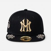 Nouvelle casquette snapback 6 panneaux 100% coton avec logo brodé 3D personnalisé, casquette de sport pour homme et femme, casquette snapback ajustée