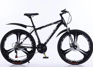 Bicicleta de Montaña Jiahengda Avanzada de 24/26 Pulgadas, Cuadro de Acero al Carbono, Frenos de Disco Dobles, Horquilla de Suspensión con Absorción de Impactos, Variable - Product Image 4