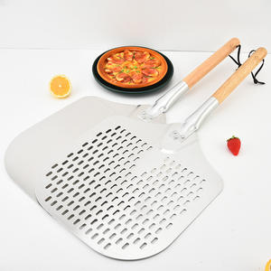 <span class=keywords><strong>Pala</strong></span> <span class=keywords><strong>para</strong></span> Pizza Desechable <span class=keywords><strong>de</strong></span> Acero Inoxidable <span class=keywords><strong>de</strong></span> 12 Pulgadas con Mango Desmontable <span class=keywords><strong>de</strong></span> <span class=keywords><strong>Madera</strong></span>, Logotipo Personalizado, <span class=keywords><strong>para</strong></span> Hornear Pasteles, Transferir <span class=keywords><strong>Pan</strong></span>, Uso en <span class=keywords><strong>Horno</strong></span> - Product Image 1
