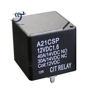 Relé de componentes de Bom A21CSP12VDC1.6R, autospdt, 12VDC, PCB, resistente, A21CSP12VDC1.6R