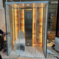 Spa terapi garam ruang luar ruang, ruang uap Turki Spa manusia ruang uap Modern ruang Sauna basah Spa uap kustom ruang Sauna