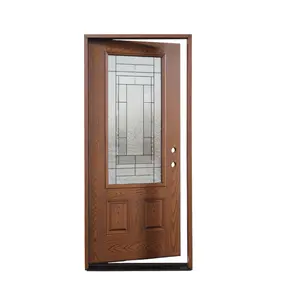 Fibreglass Door and Wood Frame