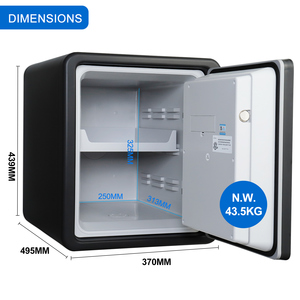 Tủ Khóa An Toàn Bộ Cảm Biến Điện Tử 1 Giờ Chống Cháy An Toàn Xếp Hạng U.L350 Hộp An Toàn Cho 30 <span class=keywords><strong>Mini</strong></span> Chống Cháy - Product Image 6