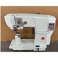 Machine à coudre industrielle informatisée à point noué simple, robuste, pour cuir, chaussures et sacs