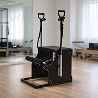 Chaise Wunda de Pilates en bois de hêtre, équipement de fitness professionnel pour Pilates, poignées de résistance, entraînement de rééducation du tronc en studio