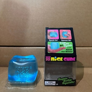 Juguete Antiestrés Needoh Nice Cube de Primera Calidad, Súper Sólido y Transparente en Color Azul para Aliviar el Estrés y Regalo para Niños - Product Image 2